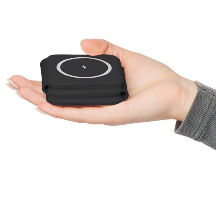 Chargeur sans fil Trigo | Recyclé | 3-en-1 | Pliable