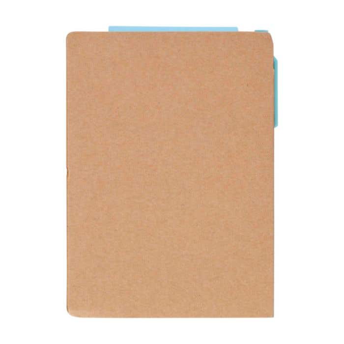 Carnet de notes Quillo | A6 | Recyclé | 70 pages vierges | Avec blocs-mémos adhésifs