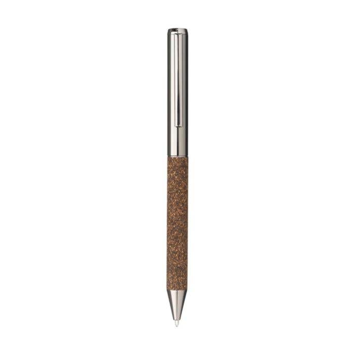 Stylo bille | Inox | Finition marc de café