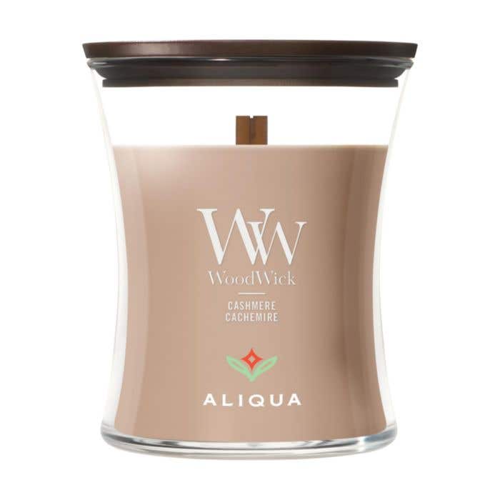 WoodWick Geurkaars Cashmere | Medium | Houten lont