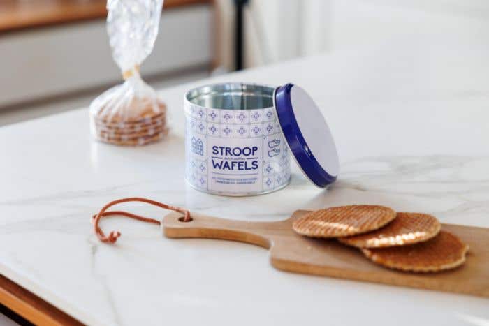 Stroopwafel blik Fondi | Excl. stroopwafels