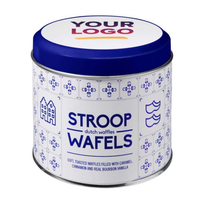 Stroopwafel blik Fondi | Excl. stroopwafels