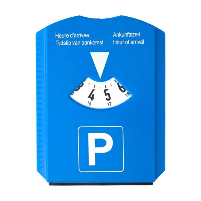 Parkeerschijf Parking NL | IJskrabber | Met winkelwagenmuntjes