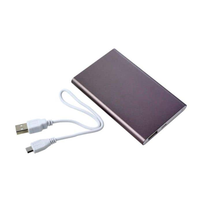Powerbank Extra-slim | 4.000 mAh | LED-indicator
