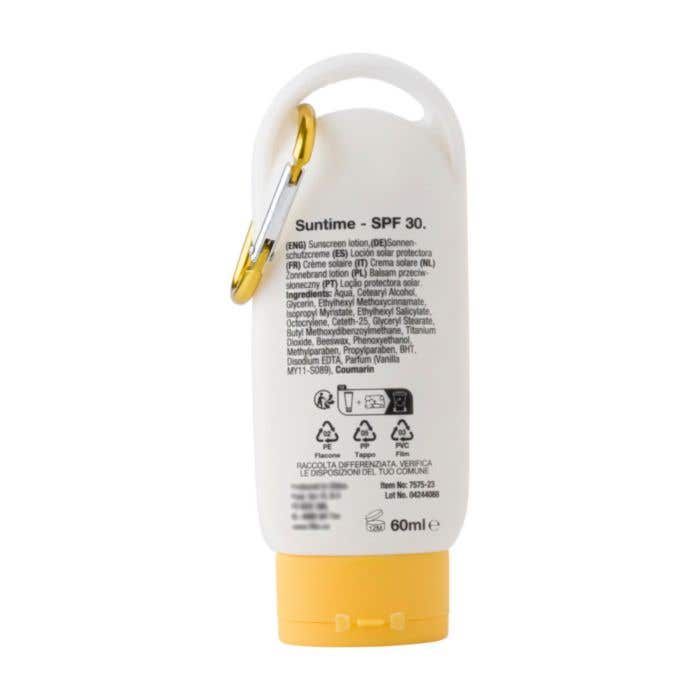 Crème solaire Suntime | SPF 30 | 60 ml | Mousqueton