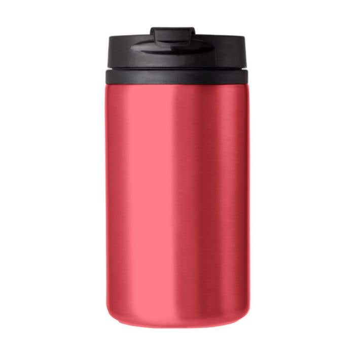 Reisbeker Isodrink | 300 ml | RVS | Dubbelwandig | Klikdeksel