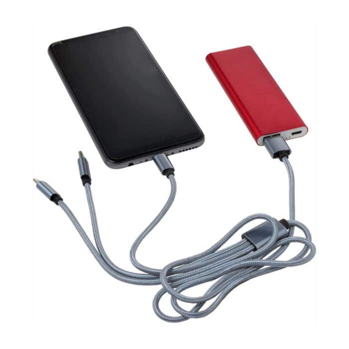 Câble de charge Triple Charge | 3-en-1 | Câble de 1 m