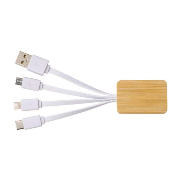 Oplaadkabel Bamoconnect | Bamboe | 3-in-1