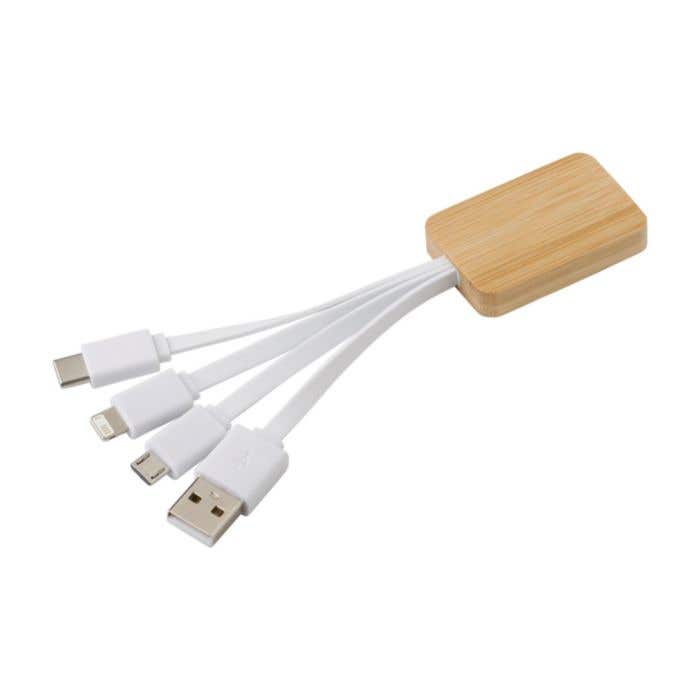 Oplaadkabel Bamoconnect | Bamboe | 3-in-1