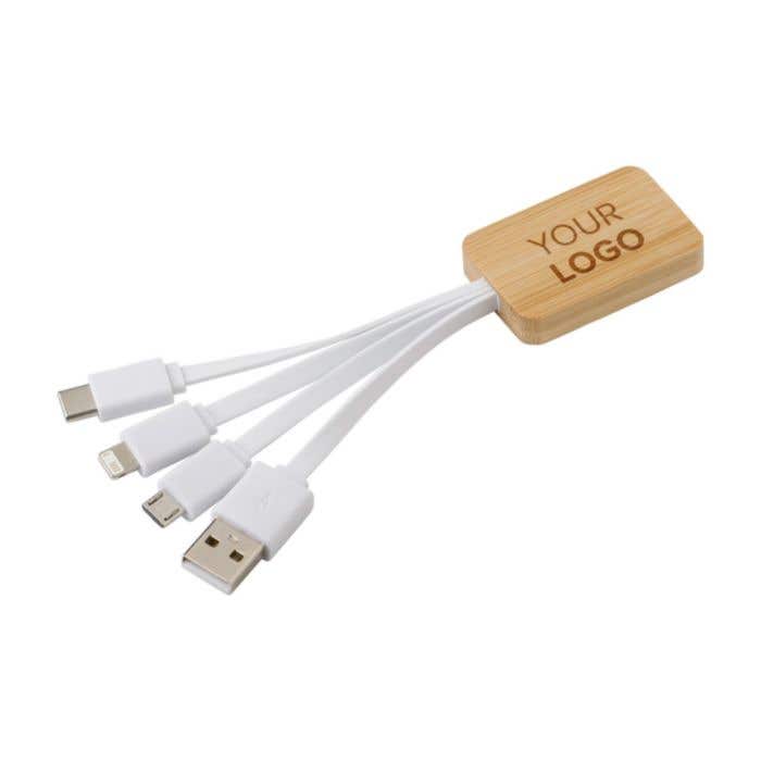 Oplaadkabel Bamoconnect | Bamboe | 3-in-1