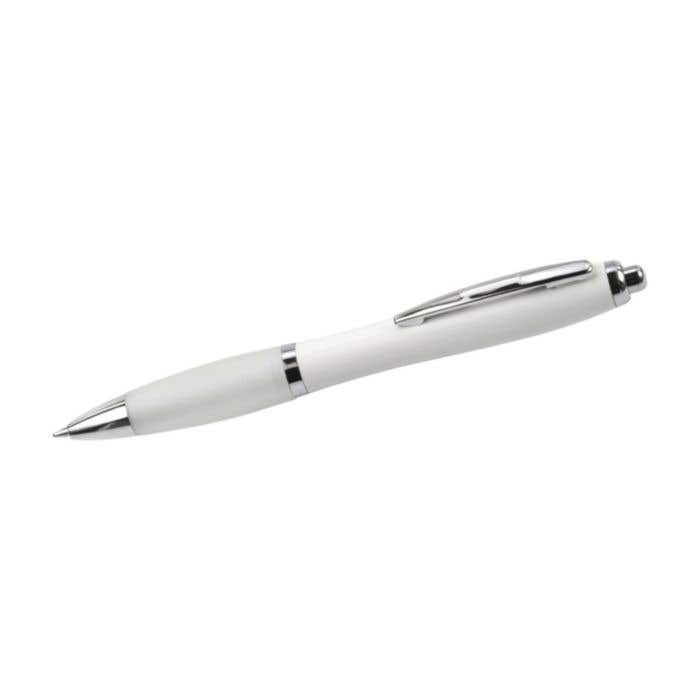 Balpen Cardiff Frosy | Gerecycleerd | Soft grip | Metalen details