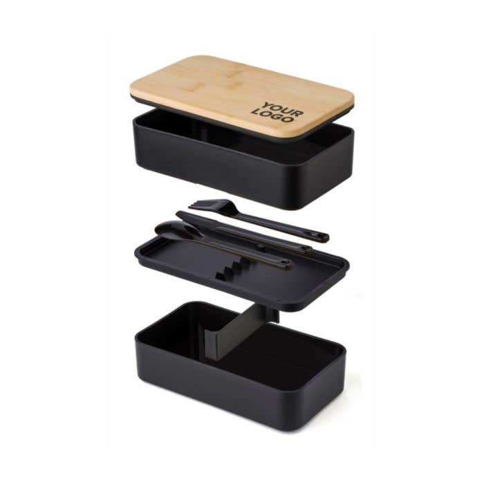 Lunchbox Maxton | 800 ml | Double | Avec couverts