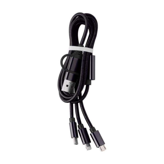 Câble de charge Leif | 3-en-1 | Câble de 1 m