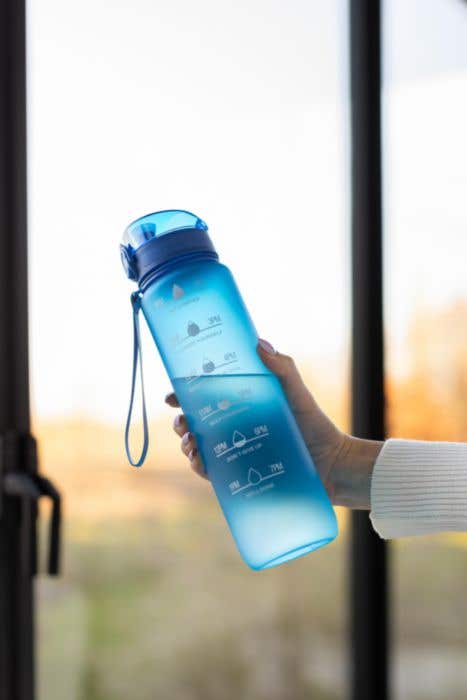 Drinkfles Brinley | 1 L | Gerecycleerd | Motiverende teksten