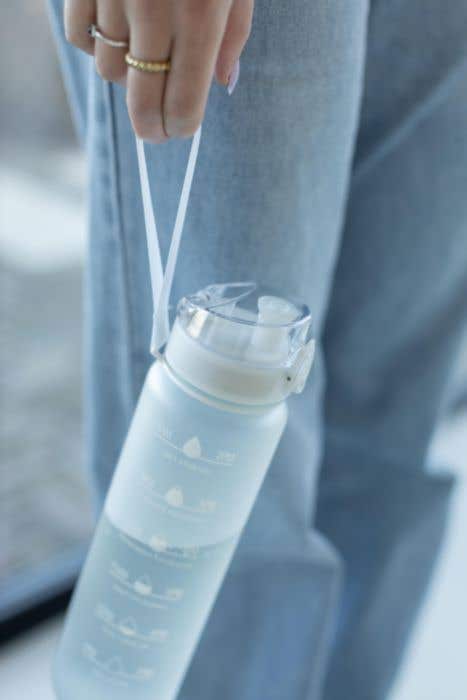 Drinkfles Brinley | 1 L | Gerecycleerd | Motiverende teksten