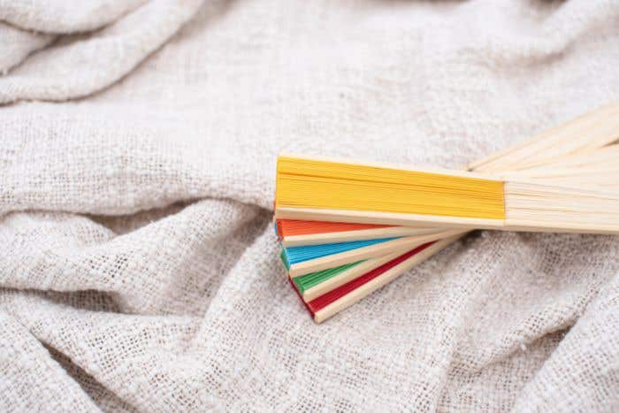 Éventail Thijs | Bambou | Coloré