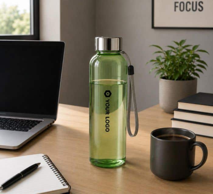 Drinkfles Isabelle | 500 ml | Gerecycleerd | RVS dop
