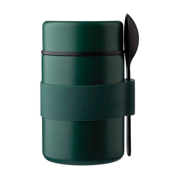 Pot à lunch Niko | 460 ml | Inox | Double paroi | Avec cuillère