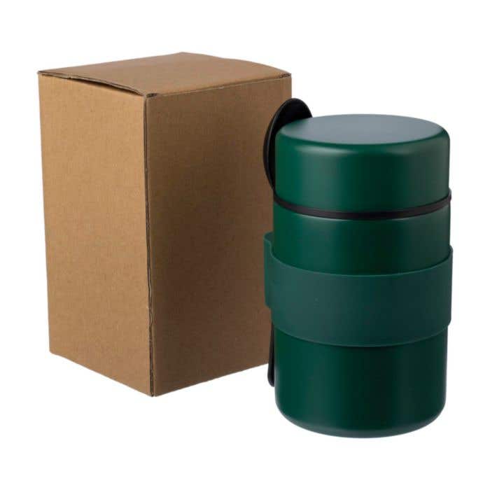 Pot à lunch Niko | 460 ml | Inox | Double paroi | Avec cuillère