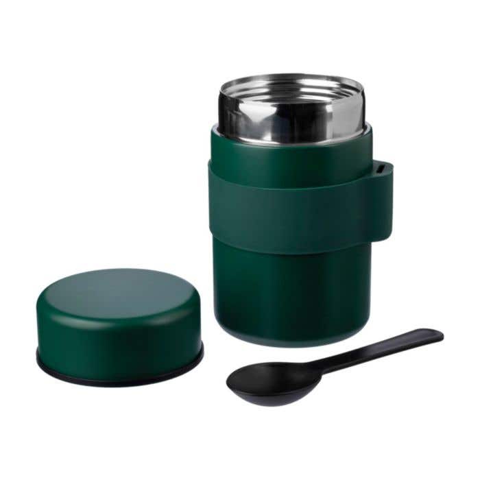Pot à lunch Niko | 460 ml | Inox | Double paroi | Avec cuillère