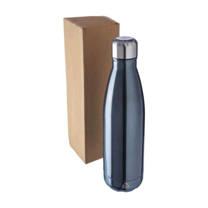Drinkfles Lusaka | 650 ml | Gerecycleerd RVS | Enkelwandig