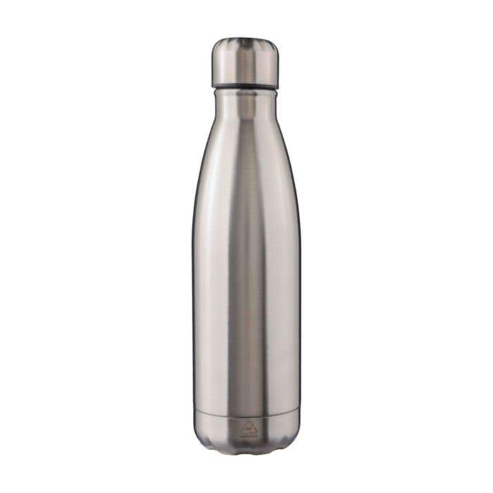 Drinkfles Nairobi | 500 ml | Gerecycleerd RVS | Dubbelwandig