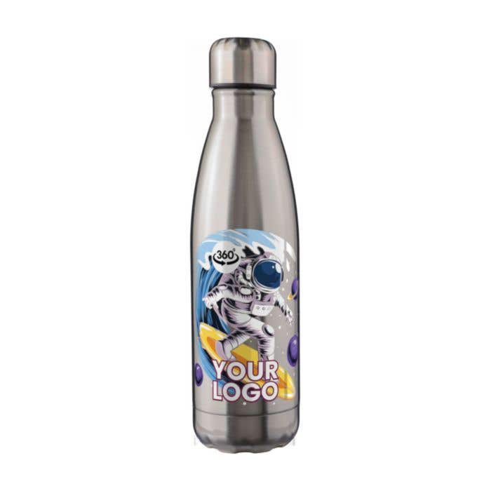 Drinkfles Nairobi | 500 ml | Gerecycleerd RVS | Dubbelwandig