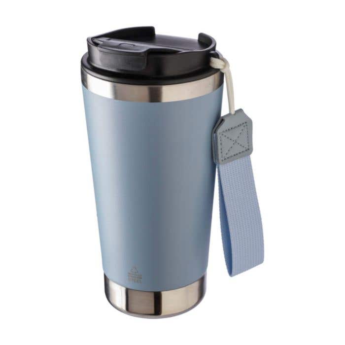 Drinkbeker Kayla | 500 ml | Gerecycleerd RVS | Dubbelwandig