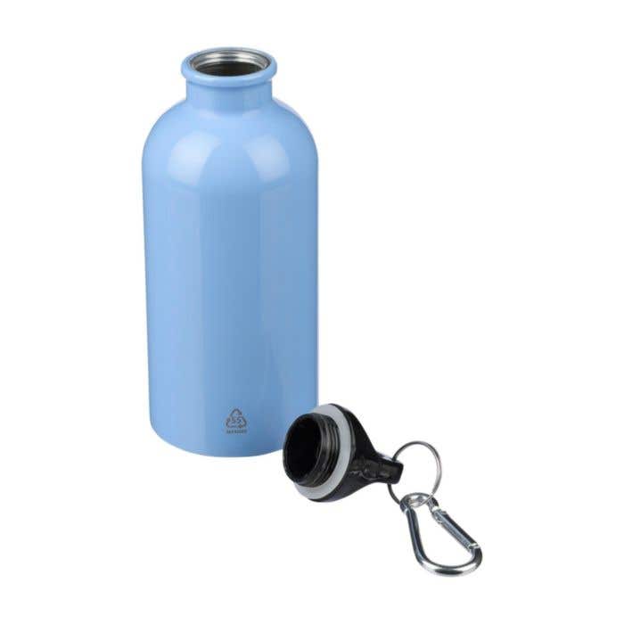 Gourde Sable | 400 ml | Inox recyclé | Simple paroi | Mousqueton