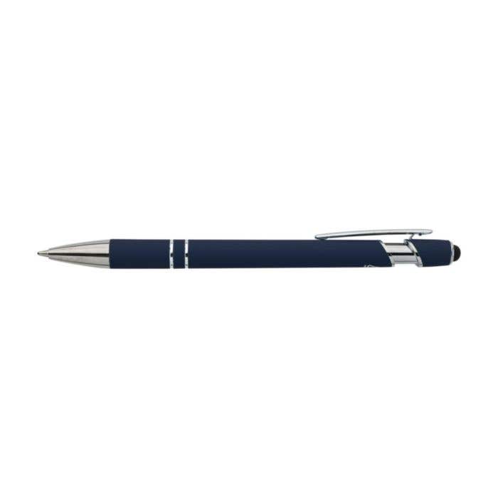 Stylo stylet Ruby Primo | Recyclé | Finition caoutchouc
