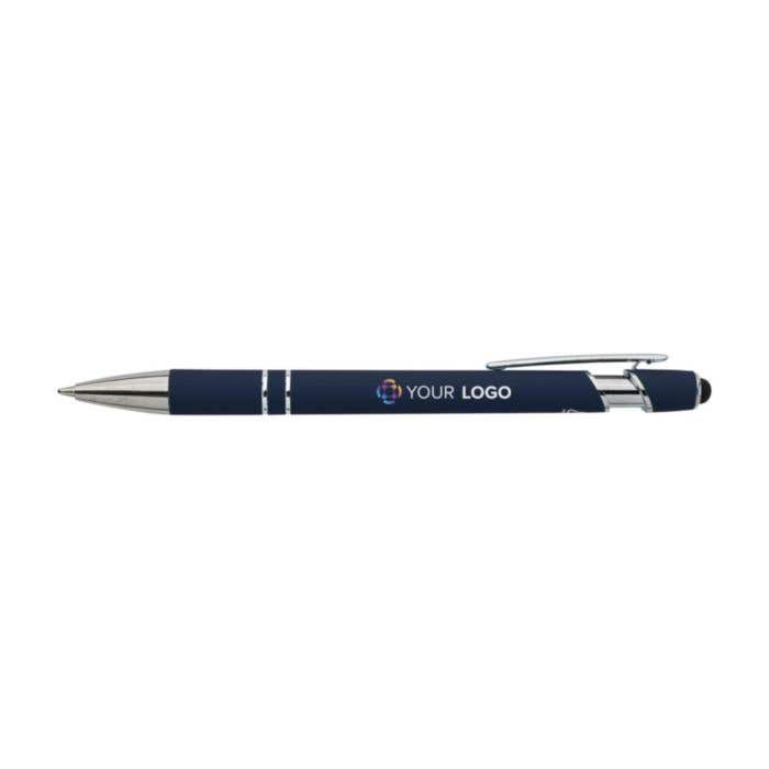 Stylo stylet Ruby Primo | Recyclé | Finition caoutchouc