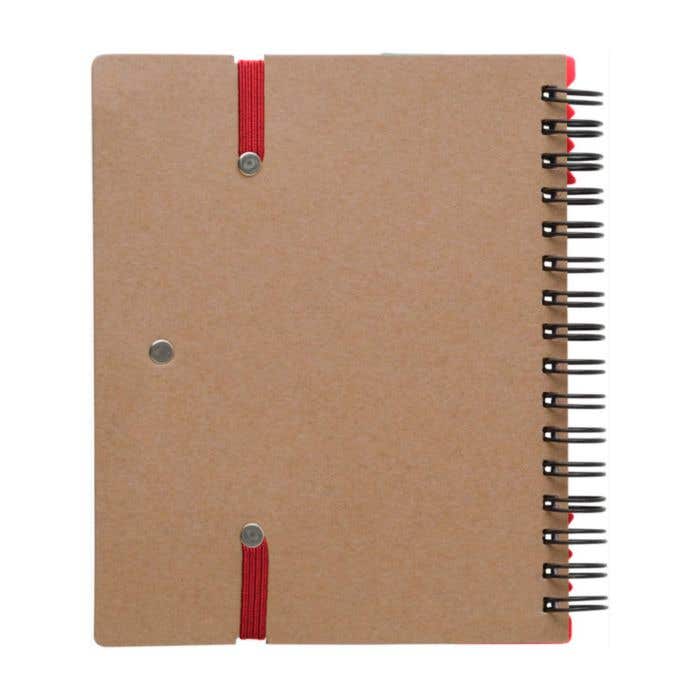 Notitiebook Multiline | A5 | FSC® papier | 60 pagina's | Gelinieerd | Sticky notes