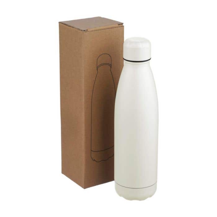 Drinkfles Makayla | 700 ml | Gerecycleerd RVS | Enkelwandig | Matte afwerking