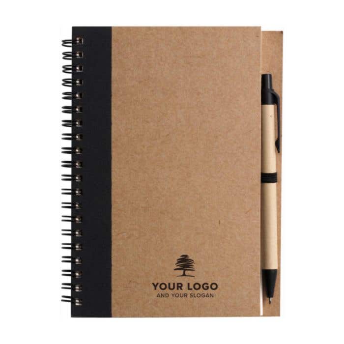 Notitieboekje Greenscript | A5 | FSC® papier | 60 pagina's | Gelinieerd | Met pen