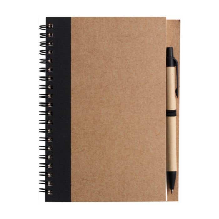 Notitieboekje Greenscript | A5 | FSC® papier | 60 pagina's | Gelinieerd | Met pen