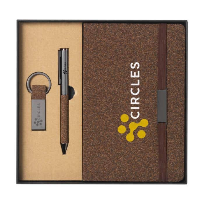 Coffret cadeau Signature CoffeeGround | 3 pièces | Papier FSC® | Recyclé