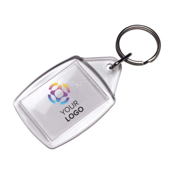 Sleutelhanger plexi Crystal