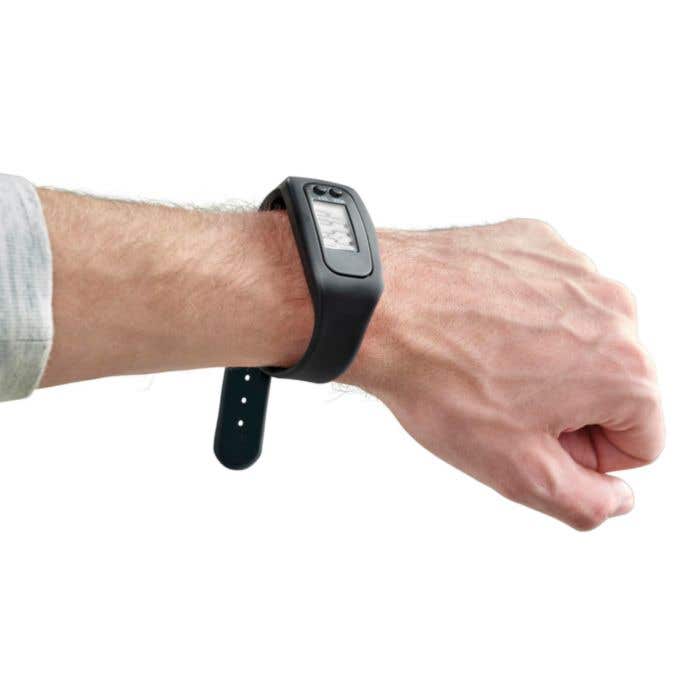 Podomètre Wristo | Bracelet | Écran LCD