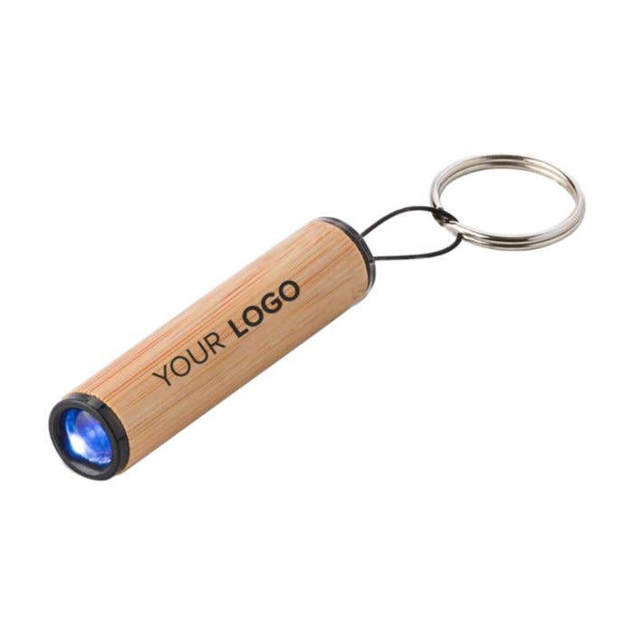 Sleutelhanger Bamolight Mini | Bamboe | Zaklamp