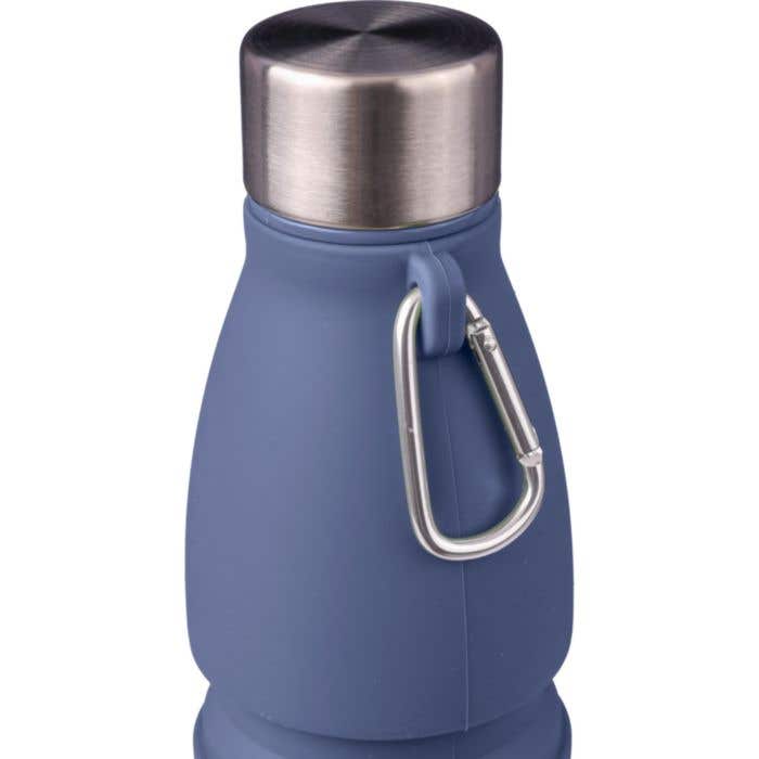 Drinkfles Erin | 550 ml | Opvouwbaar | Karabijnhaak