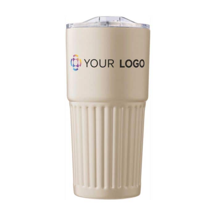 Mug Kael | 500 ml | Inox | Double paroi | Couvercle coulissant