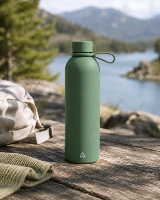 Drinkfles Sena | 500 ml | RVS | Dubbelwandig | Soft-touch