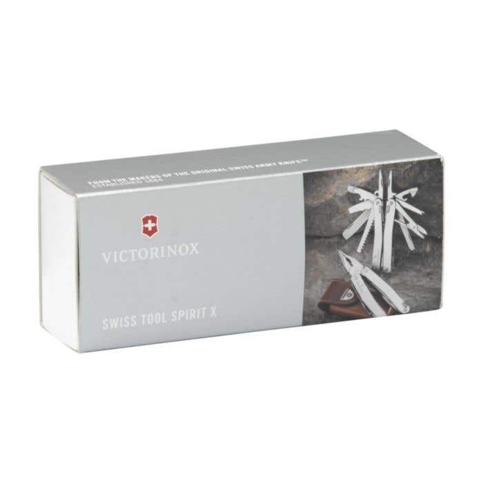 Multi-outil Victorinox Spirit X | 24 fonctions | Recyclé | Étui en cuir