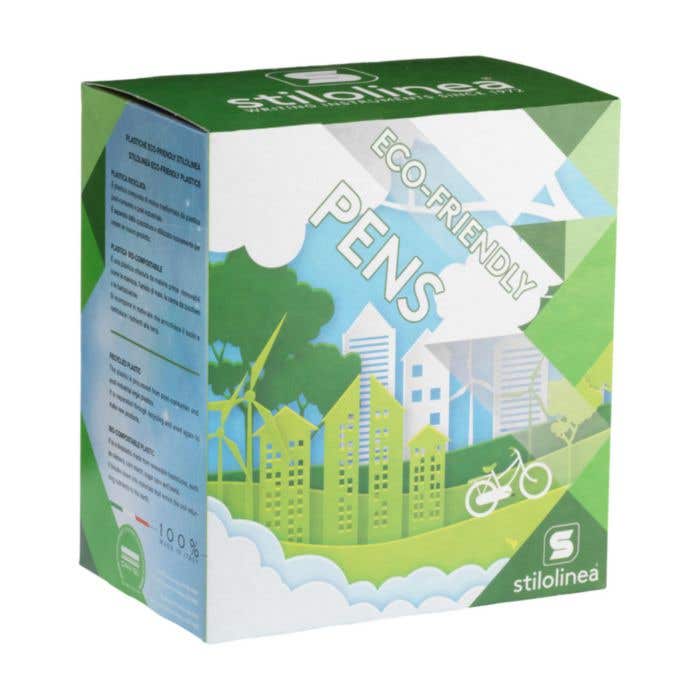 Stilolinea Balpen Baron 03 | Blauwe inkt | Gerecycleerd