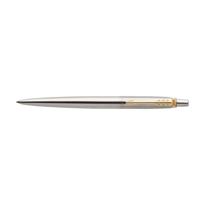 Parker Balpen Jotter | Blauwe inkt | Gerecycleerd RVS
