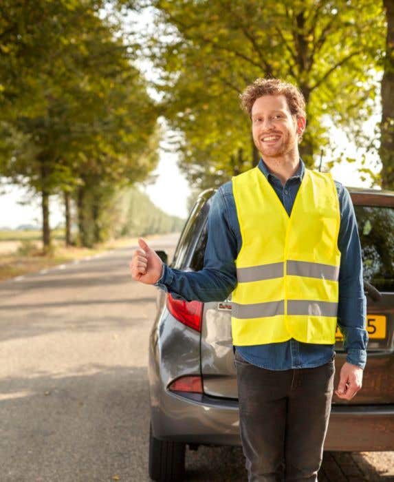 Gilet fluo Fluosafe (enfants)