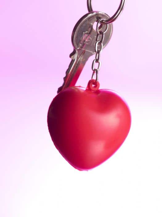 Anti-stress sleutelhanger Heart