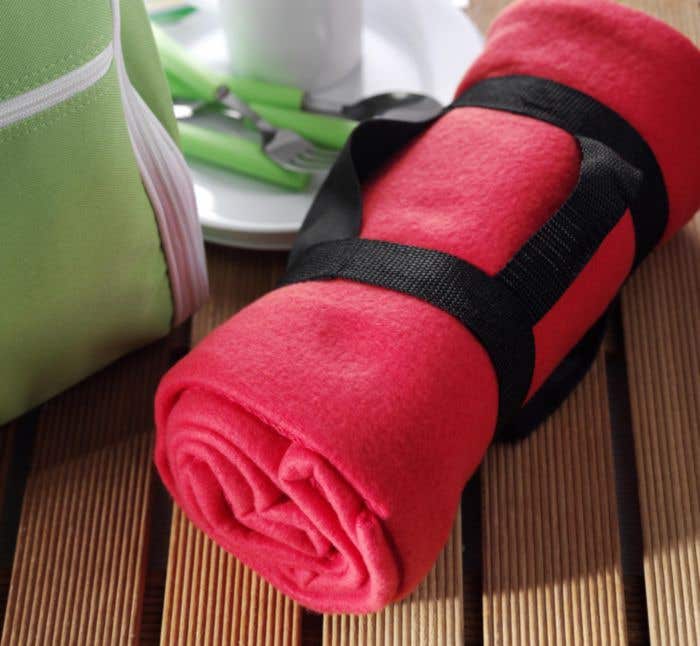 Deken Snuggy | Fleece | 180 g/m² | 60x125 cm | Met handvat