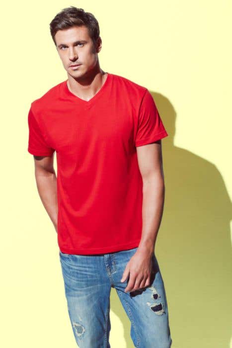 T-shirt Classic V-neck (heren)