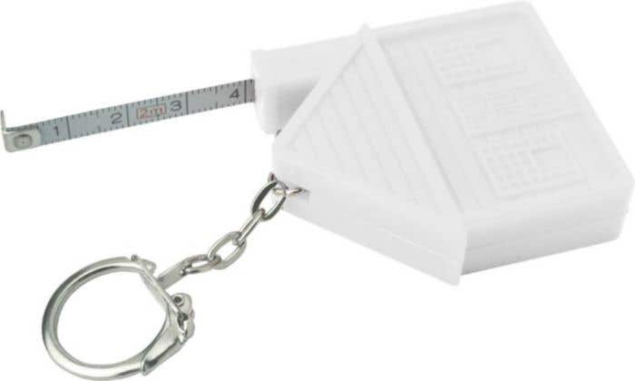 Sleutelhanger Home | Rolmeter 2 m | Huisvorm